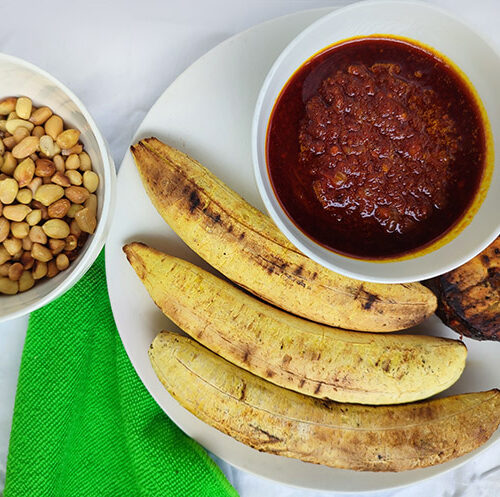 Roasted plantain