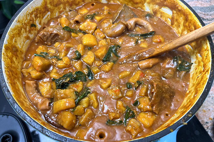 Nigerian Cookbook 14 plantain porridge