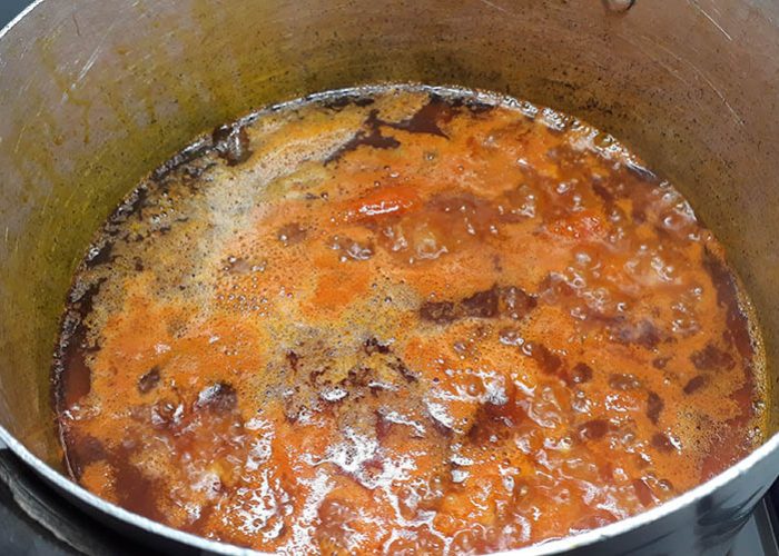 Cooking Groundnut Soup